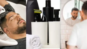 Hair care routine for Men