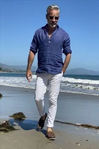 Linen Shirts with Chinos