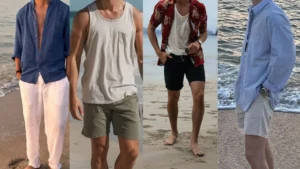 Mens beach outfit to wear