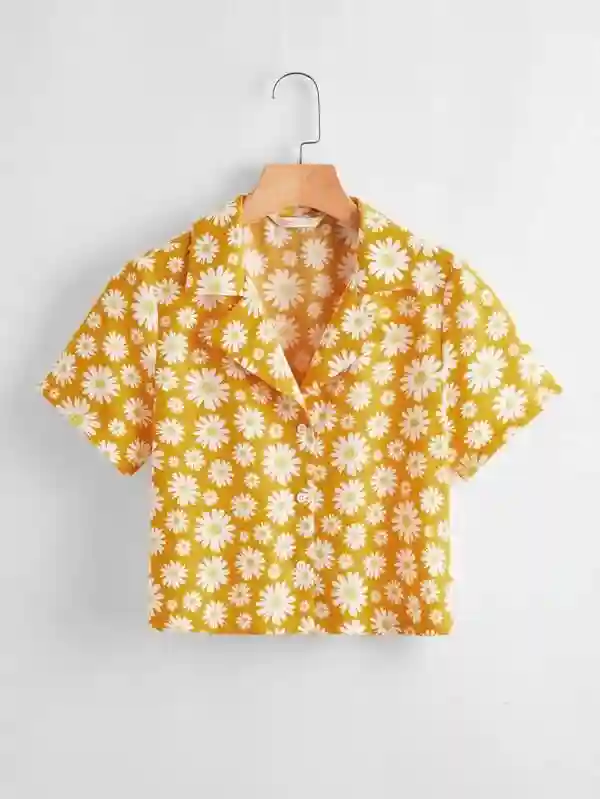 Printed tops blouses