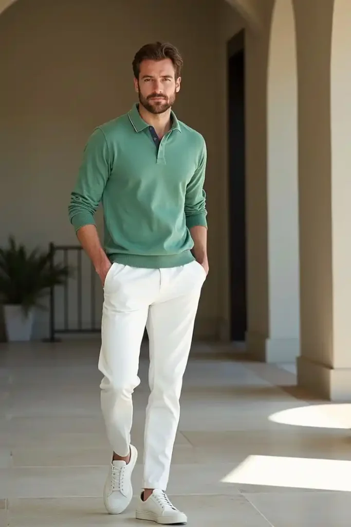 Pair with White Chinos