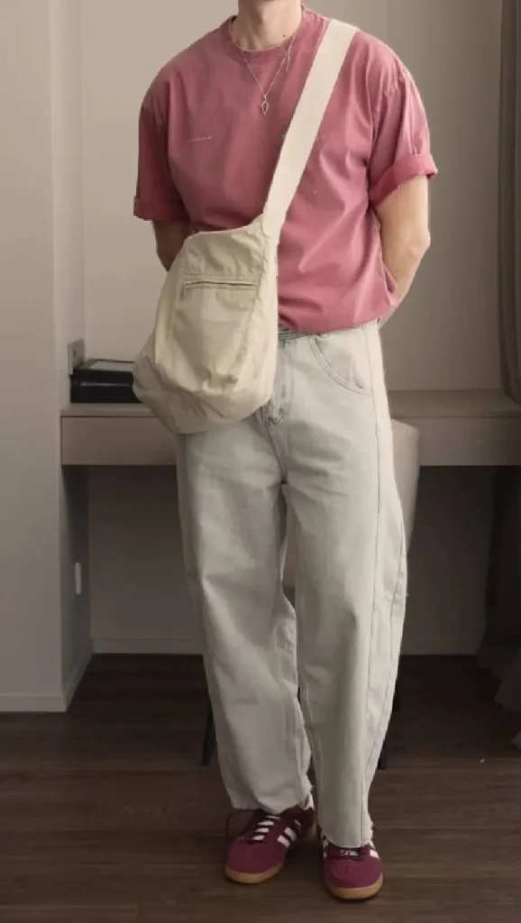 Combine with White pants