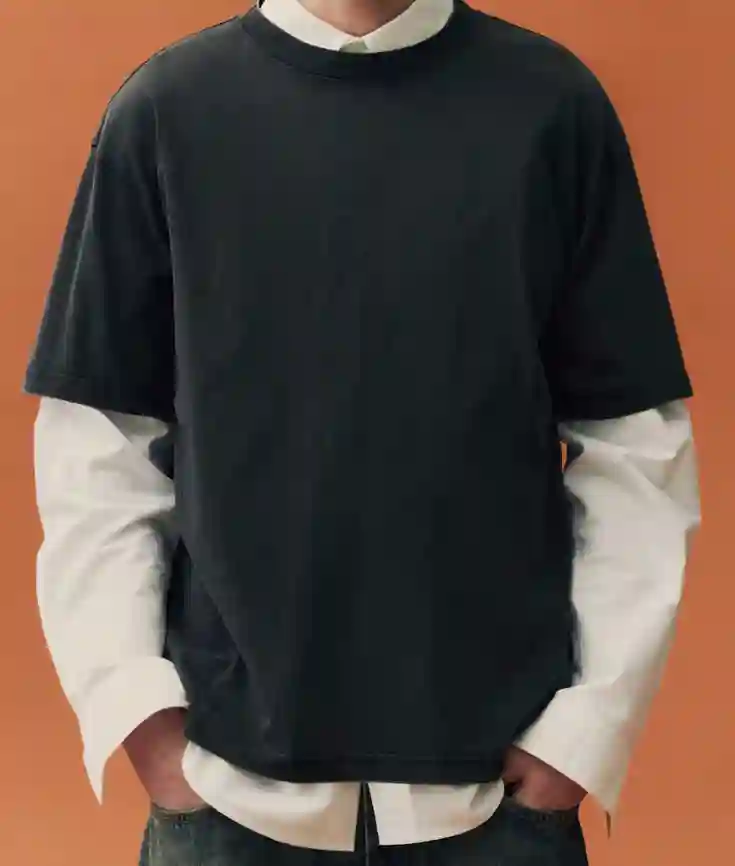 Layer with another t shirt