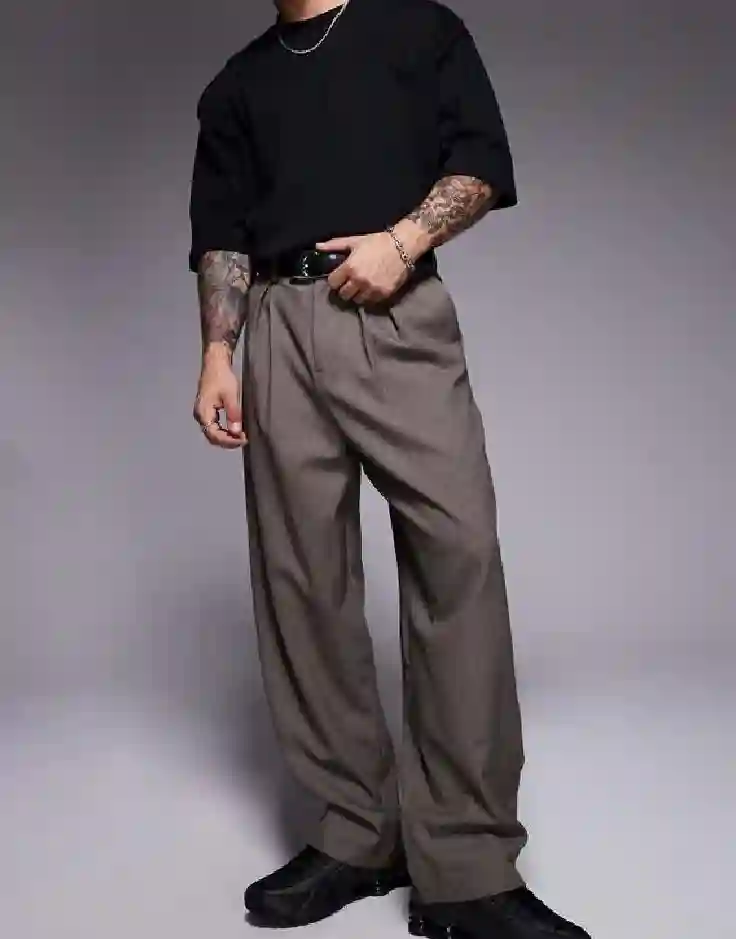 Try tucking in the oversized tees