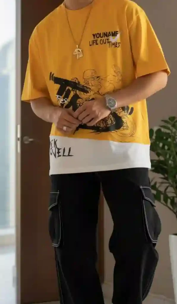 Graphic Tee and Pants