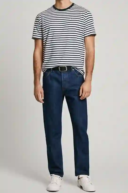 Pair with regular jeans