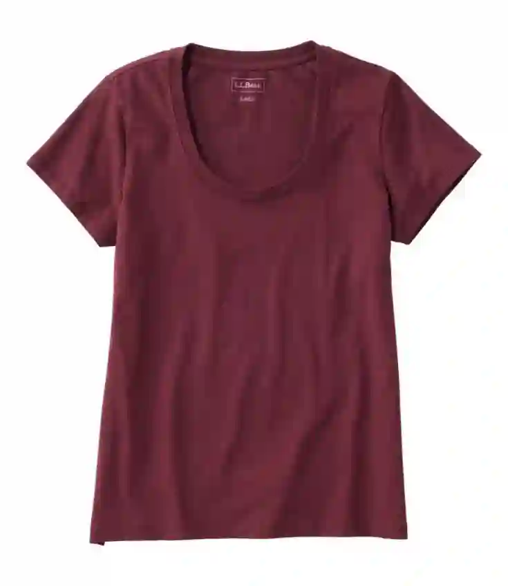Scoop Neck t shirt