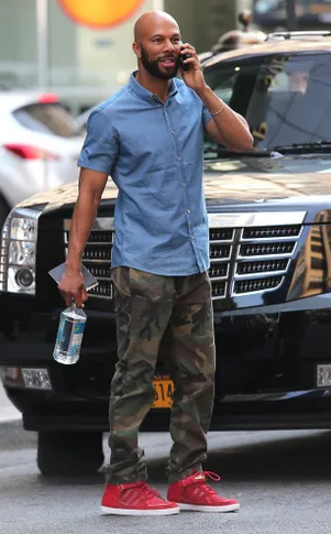 Cargo Pants blend well with Denim shirt Outfit
