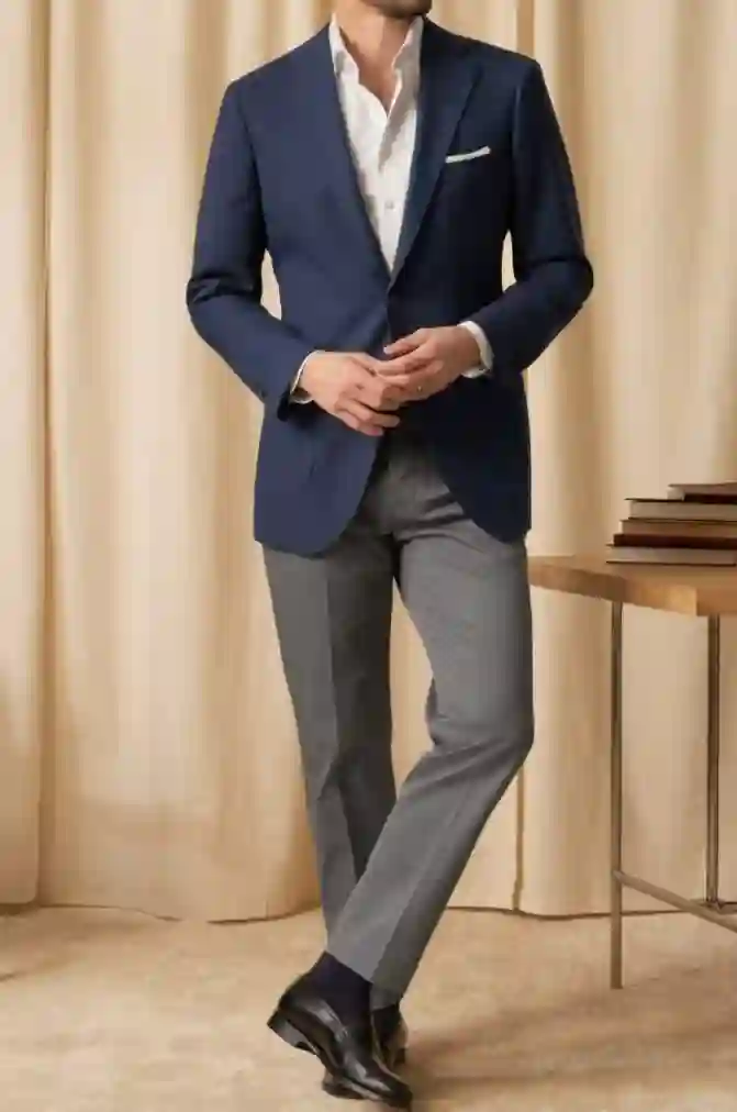 Formal coat with shirt and pant combination The classic blazing look