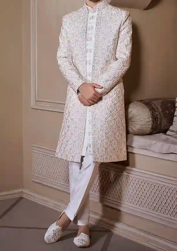 The Traditional Sherwani An Astonishing Engagement Outfit